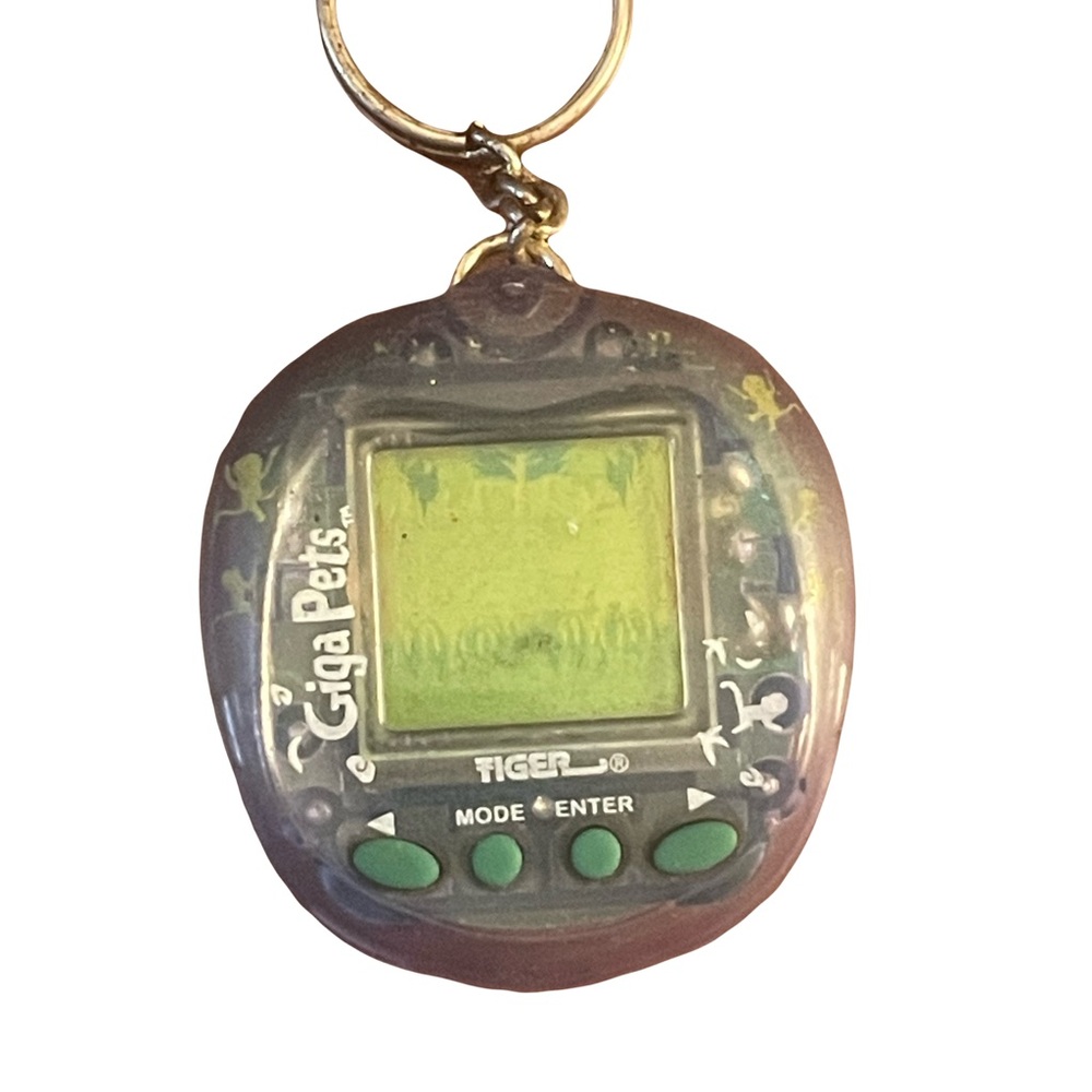 Tiger Giga Pets Microchimp Virtual Pet - Brown